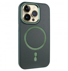 Шкіряний чохол SnapCase with MagSafe для Apple iPhone 14 Pro (6.1") Green