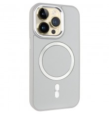 Шкіряний чохол SnapCase with MagSafe для Apple iPhone 14 Pro (6.1") Grey