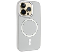 Шкіряний чохол SnapCase with MagSafe для Apple iPhone 14 Pro Max (6.7") Grey