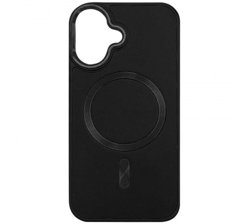 Шкіряний чохол SnapCase with MagSafe для Apple iPhone 16 (6.1") Black Шкіряний чохол SnapCase with MagSafe для Apple iPhone 16 (6.1") Black