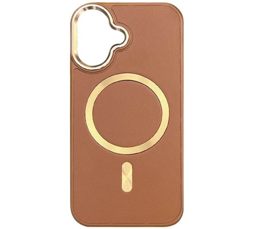 Шкіряний чохол SnapCase with MagSafe для Apple iPhone 16 (6.1") Brown Шкіряний чохол SnapCase with MagSafe для Apple iPhone 16 (6.1") Brown