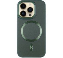 Шкіряний чохол SnapCase with MagSafe для Apple iPhone 16 Pro (6.3") Green