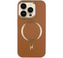 Шкіряний чохол SnapCase with MagSafe для Apple iPhone 16 Pro Max (6.9") Brown