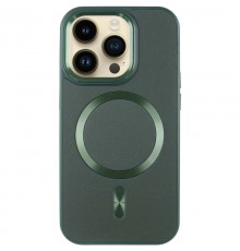 Шкіряний чохол SnapCase with MagSafe для Apple iPhone 16 Pro Max (6.9") Green