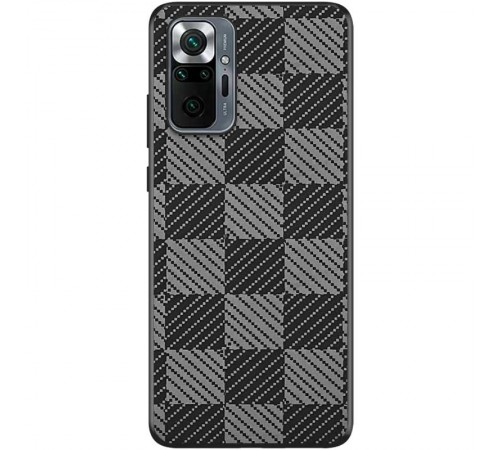 Чохол TPU+PC Grid для Xiaomi Redmi Note 10 Pro / 10 Pro Max Cube