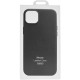 Шкіряний чохол Leather Case (AAA) with MagSafe and Animation для Apple iPhone 16 Pro (6.3") Black