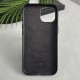 Шкіряний чохол Leather Case (AAA) with MagSafe and Animation для Apple iPhone 16 Pro Max (6.9") Black