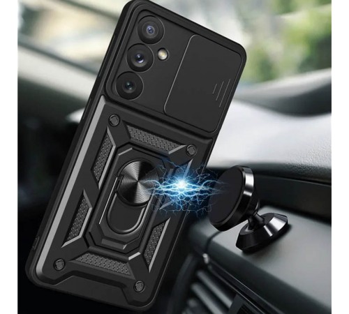Ударостійкий чохол Camshield Serge Ring для Samsung Galaxy A36 5G Чорний Ударостійкий чохол Camshield Serge Ring для Samsung Galaxy A36 5G Чорний
