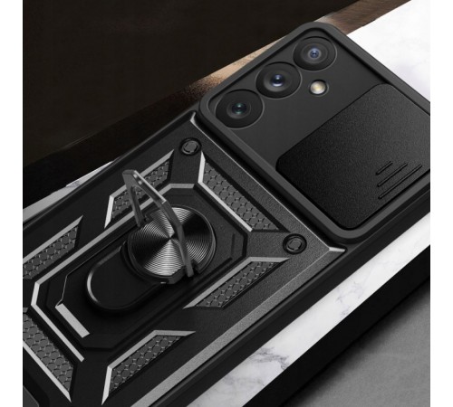 Ударостійкий чохол Camshield Serge Ring для Samsung Galaxy A36 5G Чорний Ударостійкий чохол Camshield Serge Ring для Samsung Galaxy A36 5G Чорний