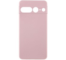 Чохол TPU GETMAN Liquid Silk Full Camera для Google Pixel 7 Pro Рожевий / Pink Sand