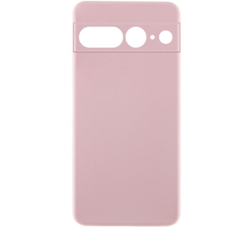 Чохол TPU GETMAN Liquid Silk Full Camera для Google Pixel 7 Pro Рожевий / Pink Sand Чохол TPU GETMAN Liquid Silk Full Camera для Google Pixel 7 Pro Рожевий / Pink Sand