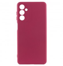 Чохол TPU GETMAN Liquid Silk Full Camera для Samsung Galaxy A34 5G Бордовий / Marsala