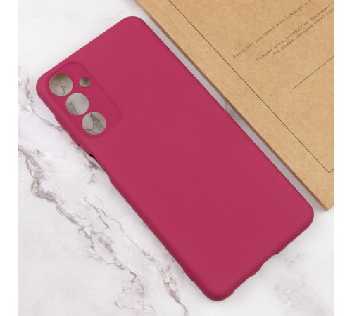 Чохол TPU GETMAN Liquid Silk Full Camera для Samsung Galaxy A34 5G Бордовий / Marsala Чохол TPU GETMAN Liquid Silk Full Camera для Samsung Galaxy A34 5G Бордовий / Marsala