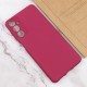 Чохол TPU GETMAN Liquid Silk Full Camera для Samsung Galaxy A34 5G Бордовий / Marsala