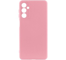 Чохол TPU GETMAN Liquid Silk Full Camera для Samsung Galaxy A34 5G Рожевий / Pink