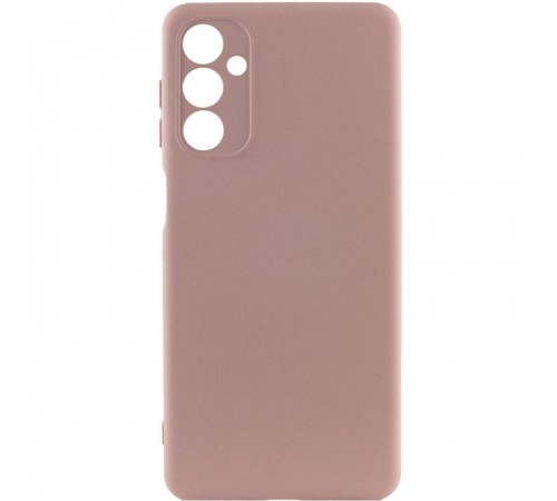 Чохол TPU GETMAN Liquid Silk Full Camera для Samsung Galaxy A34 5G Рожевий / Pink Sand Чохол TPU GETMAN Liquid Silk Full Camera для Samsung Galaxy A34 5G Рожевий / Pink Sand