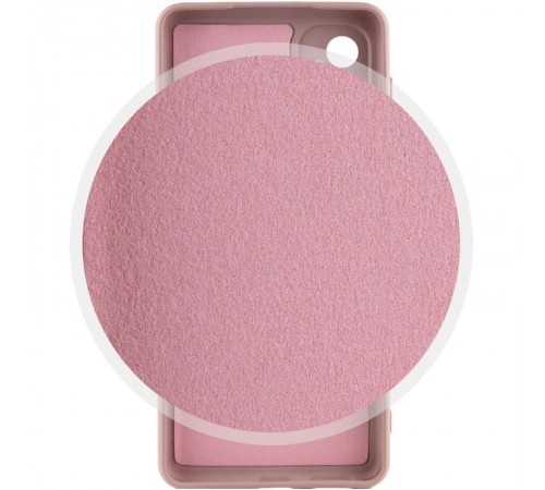 Чохол TPU GETMAN Liquid Silk Full Camera для Samsung Galaxy A34 5G Рожевий / Pink Sand Чохол TPU GETMAN Liquid Silk Full Camera для Samsung Galaxy A34 5G Рожевий / Pink Sand