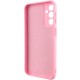 Чохол TPU GETMAN Liquid Silk Full Camera для Samsung Galaxy A34 5G Рожевий / Pink