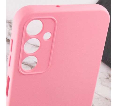 Чохол TPU GETMAN Liquid Silk Full Camera для Samsung Galaxy A34 5G Рожевий / Pink Чохол TPU GETMAN Liquid Silk Full Camera для Samsung Galaxy A34 5G Рожевий / Pink