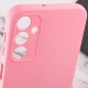 Чохол TPU GETMAN Liquid Silk Full Camera для Samsung Galaxy A34 5G Рожевий / Pink