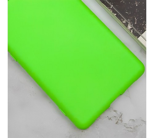 Чохол TPU GETMAN Liquid Silk Full Camera для Samsung Galaxy A34 5G Салатовий / Neon Green Чохол TPU GETMAN Liquid Silk Full Camera для Samsung Galaxy A34 5G Салатовий / Neon Green