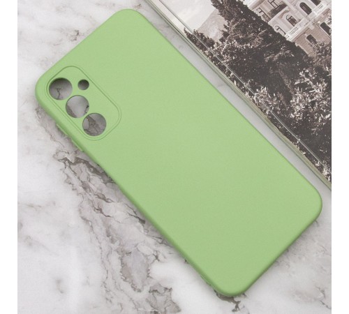 Чохол TPU GETMAN Liquid Silk Full Camera для Samsung Galaxy A34 5G Зелений / Pistachio Чохол TPU GETMAN Liquid Silk Full Camera для Samsung Galaxy A34 5G Зелений / Pistachio