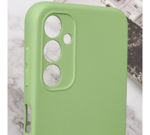 Чохол TPU GETMAN Liquid Silk Full Camera для Samsung Galaxy A34 5G Зелений / Pistachio Чохол TPU GETMAN Liquid Silk Full Camera для Samsung Galaxy A34 5G Зелений / Pistachio
