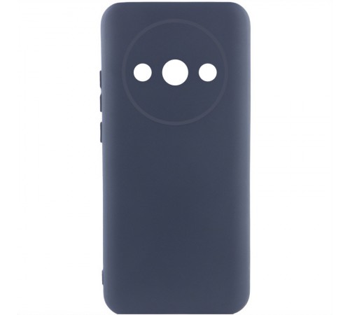 Чохол TPU GETMAN Liquid Silk Full Camera для Xiaomi Redmi A3 Синій / Midnight Blue Чохол TPU GETMAN Liquid Silk Full Camera для Xiaomi Redmi A3 Синій / Midnight Blue
