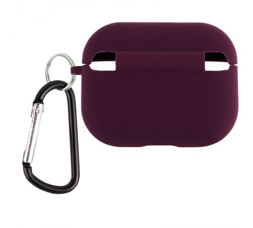 Силіконовий футляр з мікрофіброю для навушників Airpods 4 Фіолетовий / Deep Purple Силіконовий футляр з мікрофіброю для навушників Airpods 4 Фіолетовий / Deep Purple