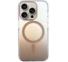 Чохол TPU+PC Shadow with MagSafe для Apple iPhone 15 Pro Max (6.7") Quicksand gold