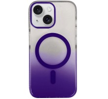 Чохол TPU+PC Shadow with MagSafe для Apple iPhone 14 (6.1") Purple