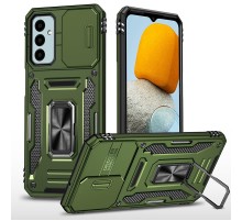 Ударостійкий чохол Camshield Army Ring для Samsung Galaxy A16 4G/5G Оливковий / Army Green