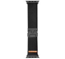Ремінець Nylon New Design для Apple Watch 42(ser.1-3)/44/45/46/49mm Black