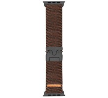 Ремінець Nylon New Design для Apple Watch 42/44/45/46/49mm Brown