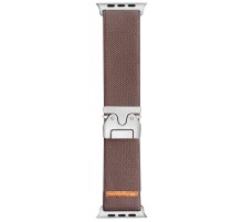 Ремінець Nylon New Design для Apple Watch 42/44/45/46/49mm Light Brown