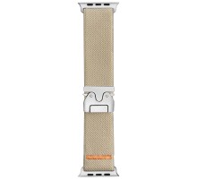 Ремінець Nylon New Design для Apple Watch 42/44/45/46/49mm Sand