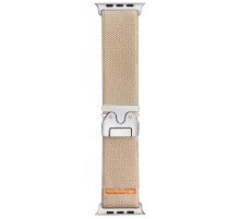 Ремінець Nylon New Design для Apple Watch 42/44/45/46/49mm Taupe