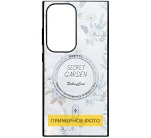 TPU+PC чохол Soft Secret Garden with MagFit для Samsung Galaxy S25 Ultra White