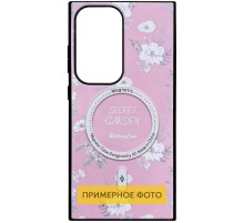 TPU+PC чохол Soft Secret Garden with MagFit для Samsung Galaxy S25+ Pink