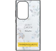 TPU+PC чохол Soft Secret Garden для Samsung Galaxy A35 White