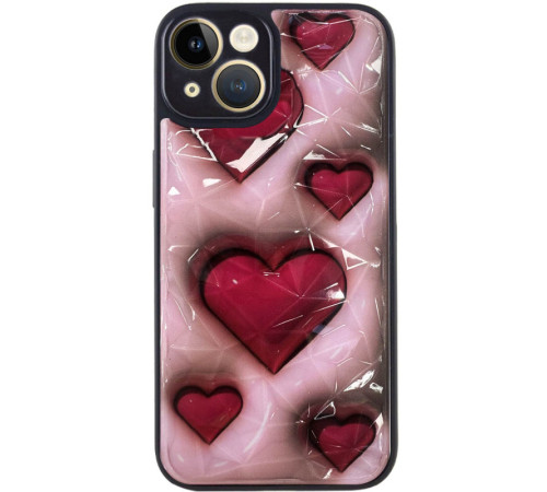TPU+PC чохол Prisma Plushie для Apple iPhone 14 (6.1") Hearts