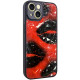 TPU+PC чохол Prisma Plushie для Apple iPhone 14 (6.1") Kiss