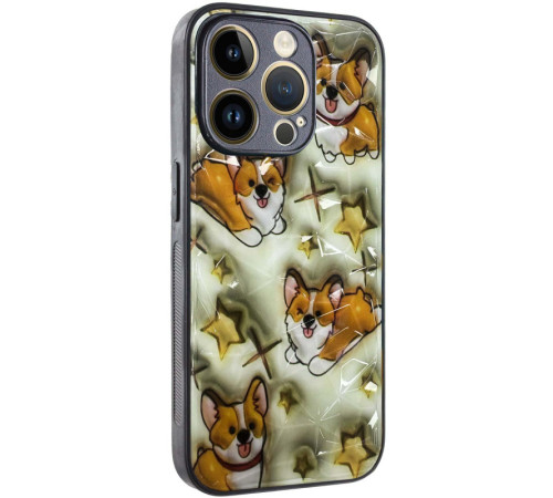 TPU+PC чохол Prisma Plushie для Apple iPhone 14 Pro (6.1") Corgi