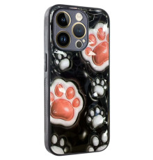 TPU+PC чохол Prisma Plushie для Apple iPhone 14 Pro Max (6.7") Paws
