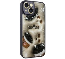 TPU+PC чохол Prisma Plushie для Apple iPhone 15 (6.1") Coffee