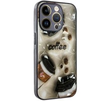 TPU+PC чохол Prisma Plushie для Apple iPhone 15 Pro (6.1") Coffee