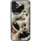 TPU+PC чохол Prisma Plushie для Samsung Galaxy A56 5G Coffee