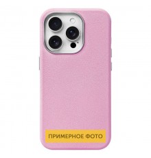 Шкіряний чохол Leather Case Metal Buttons для Xiaomi Redmi 13C / Poco C65 Light Pink