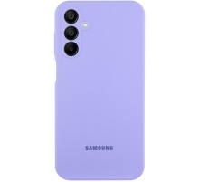Чохол Silicone Cover Lakshmi Full Camera (AAA) with Logo для Samsung Galaxy M35 5G Бузковий / Dasheen