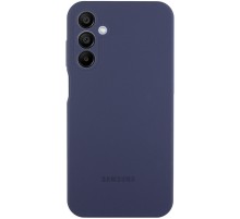 Чохол Silicone Cover Lakshmi Full Camera (AAA) with Logo для Samsung Galaxy M35 5G Темно-синій / Midnight blue